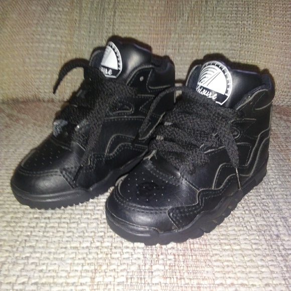 Kids Black High Tops Sneakers - Picture 2 of 6